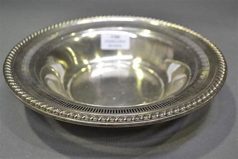 Rogers And Co Sterling Silver Bowl From Estate Sale Bowls Comports