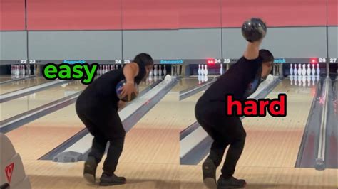 Why Two Handed Bowling Is Easier Than One Handed Bowling Youtube