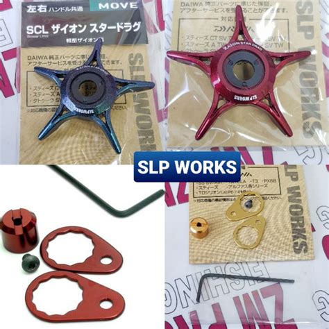 Daiwa Slp Works Screwless Zaion Star Drag Reel Custom Part Kit