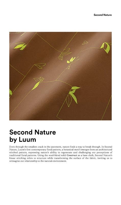 Second Nature 4080 Luum Textiles Canada