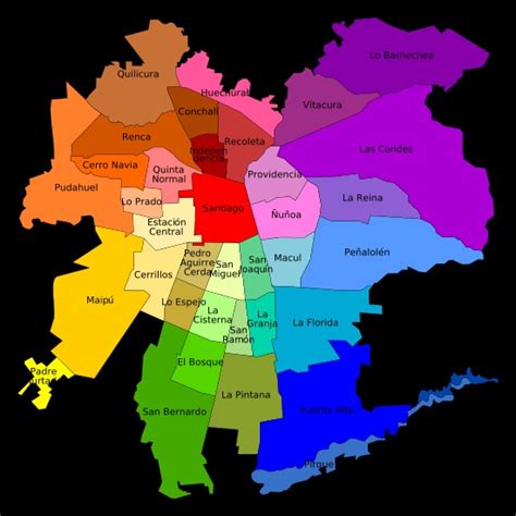 1795 días desde fin del año escolar. mapa-comunas-de-santiago-de-chile - Lilián Viajera, Blog ...