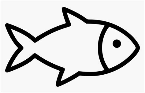 Fish Svg Png Icon Free Download Black And White Fish Png Transparent