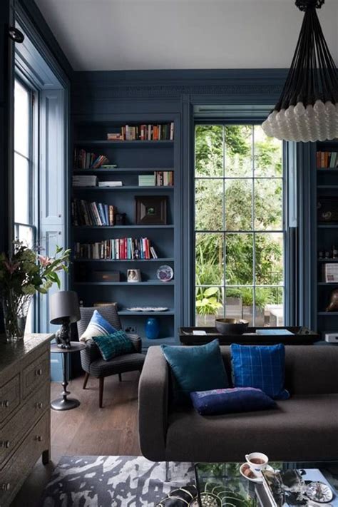 25 Refined Blue Living Room Decor Ideas - Shelterness