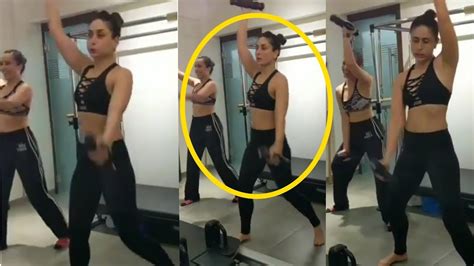 Kareena Kapoor Khan Look Superhot In Her Latest Workout Video Youtube