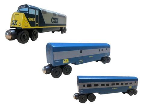 Csx Gray F40 Passenger 3pc Set The Whittle Shortline Railroad