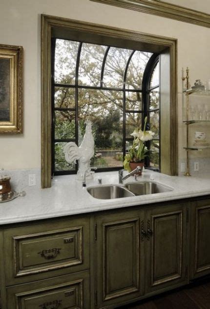 This leaves very little wall space for a window. 53 Ideas Bathroom Window Over Sink Mirror #bathroom in ...