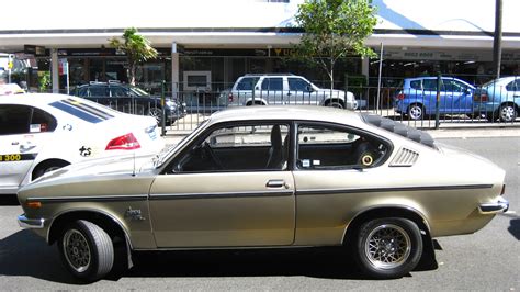 Aussie Old Parked Cars 1975 Holden Isuzu Tx Gemini Sl Coupe