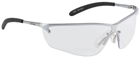 Bolle Contour Metal Safety Glasses With Clear Anti Fog Lens