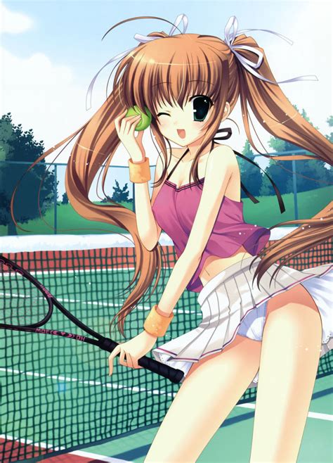 Tennis Anime Girl Animoe