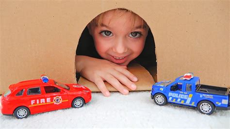 Vlad Und Niki Spielen Mit Spielzeugautos Sammlung Von Auto Videos Für