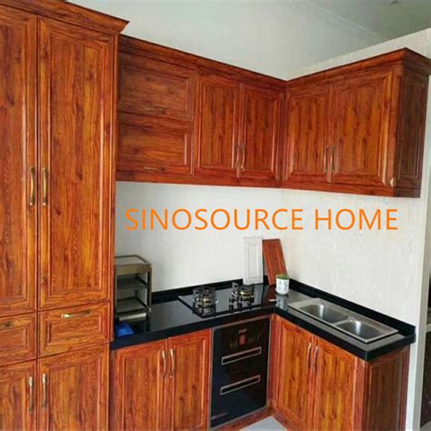 Aluminium kitchen cabinet mfr minerva and glass cabinets in kerala with price. China Customized Modern Aluminum Wood-Grain Kitchen Cabinet Doors - China Aluminum Kitchen ...