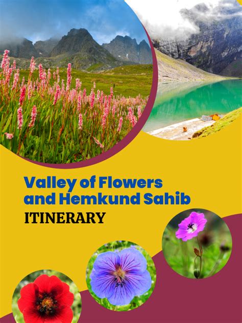 The Valley Of Flowers And Hemkund Sahib Trek Itinerary Turuhi