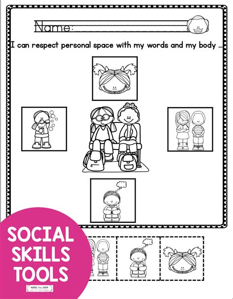Social Skills Activities Worksheets For Kids