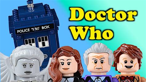 Lego Doctor Who Tardis Lego Stop Motion Animation Build Lego Doctor Who Stop Motion Doctor