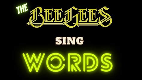 Bee Gees Words Live Acoustic Youtube