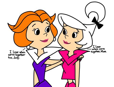 Jane And Judy Jetson Love When Theyre Together By Thomascarr0806 On