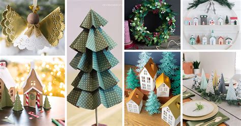 Diy Paper Christmas Decorations — Homebnc