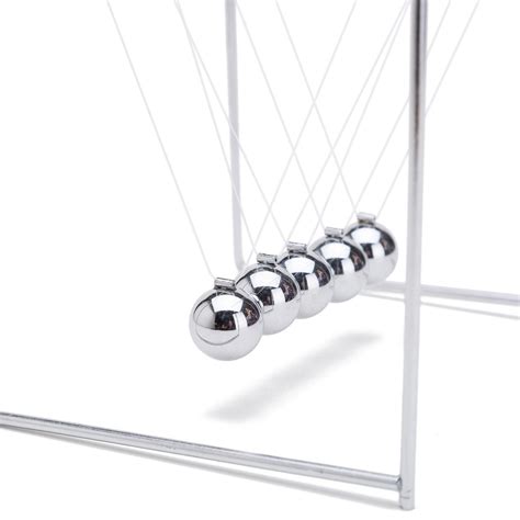 thy collectibles stainless steel newtons cradle balance balls 5 5 inch desk top decoration