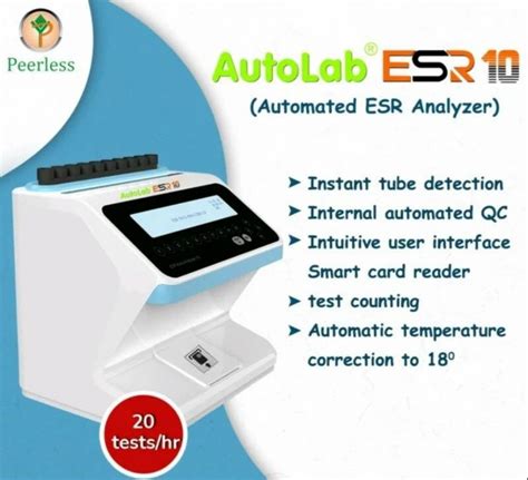 Peerless Esr Analyzer Autolab Esr At Best Price In Patna