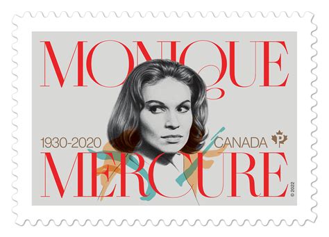 new stamp honours acclaimed canadian actress monique mercure canada post