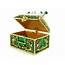 Green Treasure Chest For Growing Money Luck  Feng Shui Wealth 2018