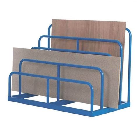 Blue Vertical Sheet Rack Steel Construction Parrs