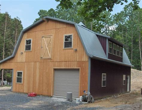 30x40 Pole Barn With Loft Barn Park Camp Site