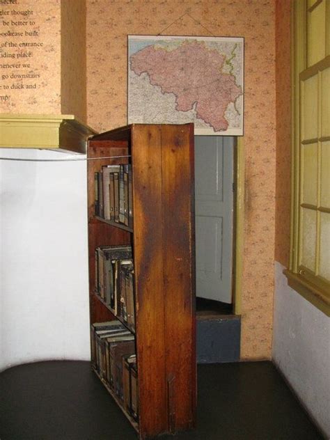 Anne Frank House â Amsterdam The Movable Bookcase Which Concealed The