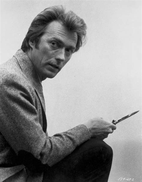 Clint Eastwood Filming A Scene In Dirty Harry 1971 Clint Eastwood