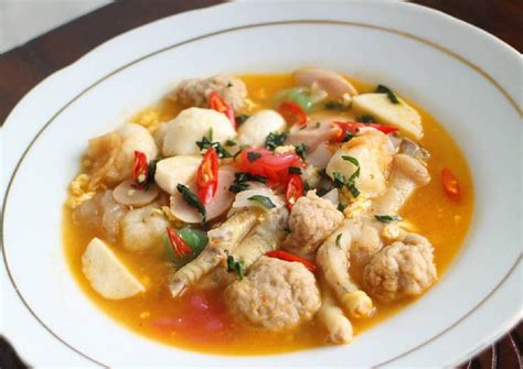 Resep Seblak Kuah Pedas Enak Banget