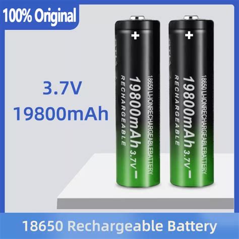 Gtf 18650 Li Ion Battery 19800mah Rechargeable Battery 37v For Led