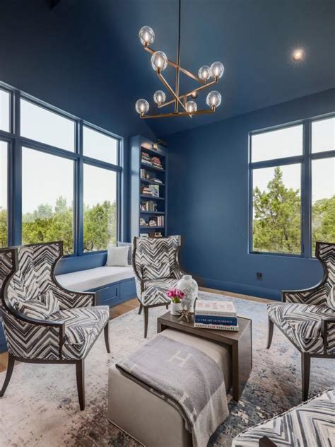 20 Blue Living Rooms Hgtv