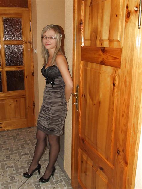Amateur Pantyhose On Twitter Beautiful Blonde In High Heels And