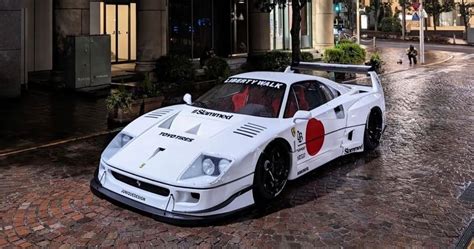 Tokyo Auto Salon 2023 This Liberty Walk Ferrari F40 Widebody Is A