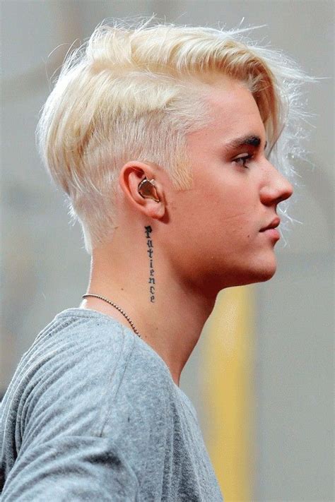 Mimi Blonde Hair Justin Bieber Platinum Blonde Hair Men Justin