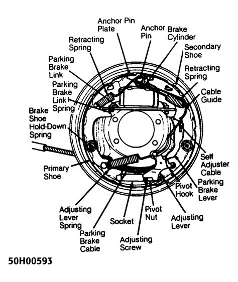 2003 Ford Ranger Rear Brake Diagram