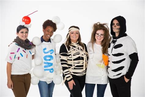 5 Easy Halloween Costume Ideas Made From A White T Shirt Hgtv