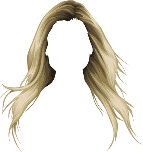 Blond Women Hair Png Image