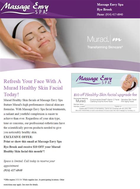 rye ridge shopping center rye ridge refresh your face with massage envy spa