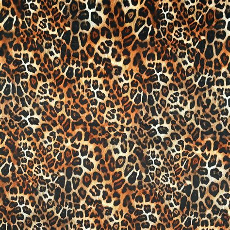 LEOPARD PRINT Printed Velvet Fabric Curtains Cushions Lampshades