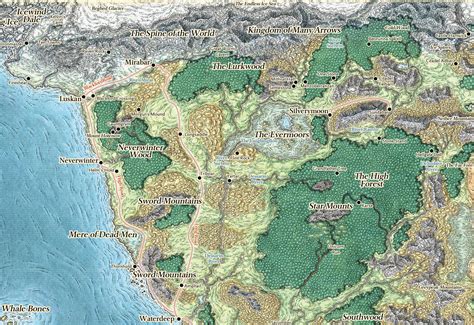 Northwest Faerûn Forgotten Realms Wiki Fandom