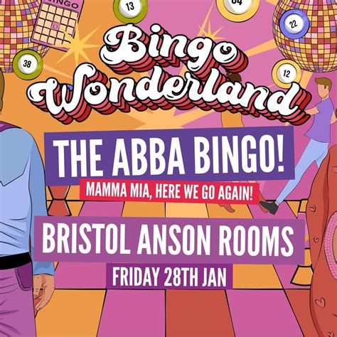 Abba Bingo Wonderland Bristol Tickets Ansom Rooms Bristol 28