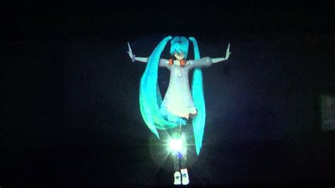 Hatsune Miku Hologram Remake 12 Wave File Youtube