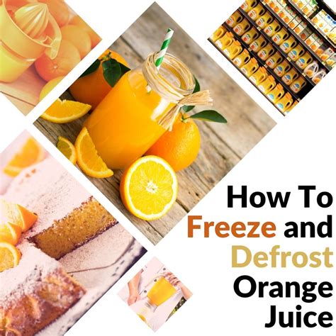 Can You Freeze Orange Juice Heres How To Do It Right