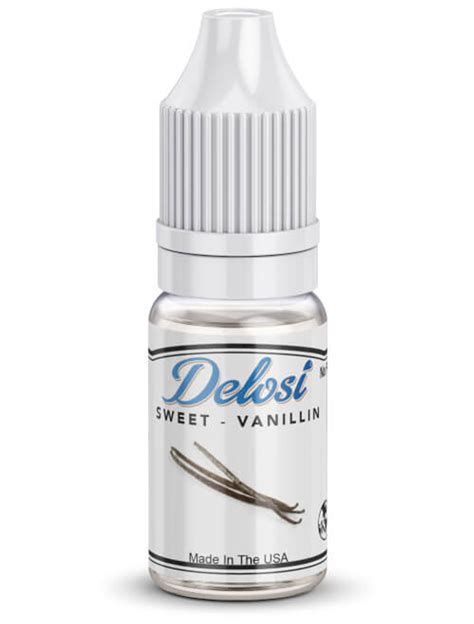 Vanillin Sweet Flavor Concentrate Delosi Labs Flavorings