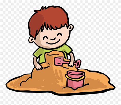 Download Kisspng Sand Play Child Clip Art Playing The Of Boy Playing