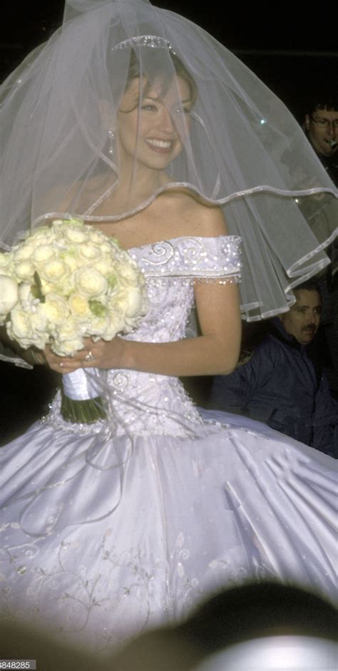 Thalia Boda De Thalía Short Veil Matrimony Formal Dresses Wedding