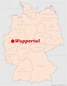 Karte Wuppertal - Landkarte