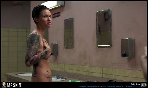 Naked Ruby Rose In Orange Is The New Black