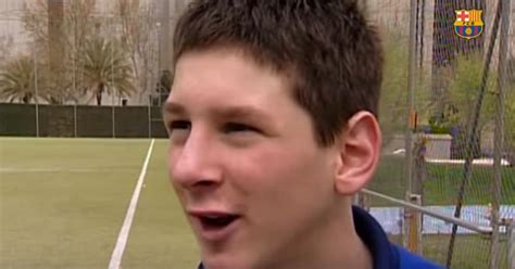 Find the perfect lionel messi young stock photo. VIDEO: Barcelona Release Compilation of a Young Lionel ...